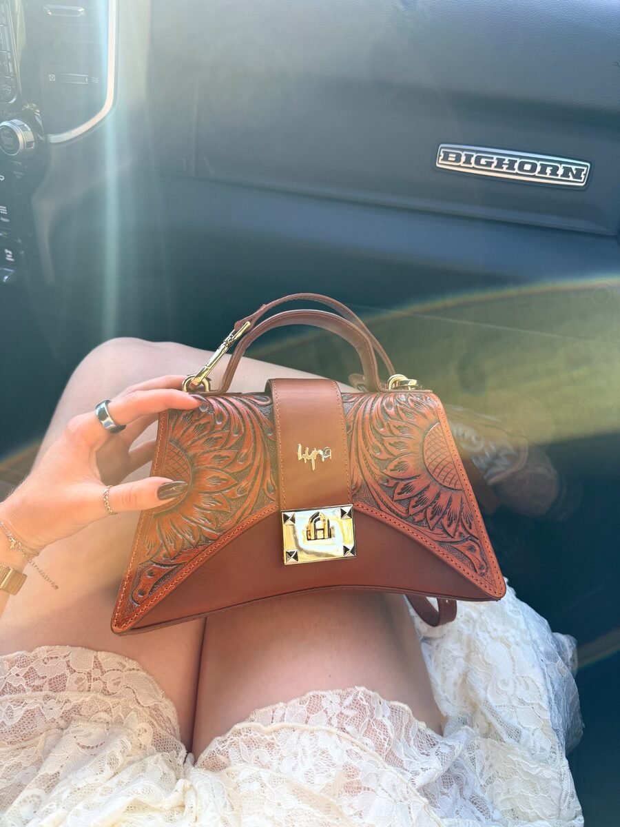 Shelby styling a HYNA western bag